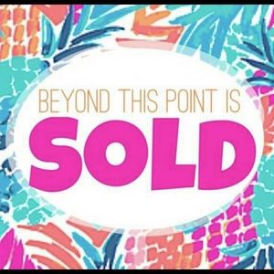 Everything below this sign is sold!